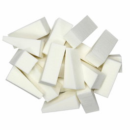 QVS - 20 Éponges de maquillage en forme de coin - Lot de 20 unités