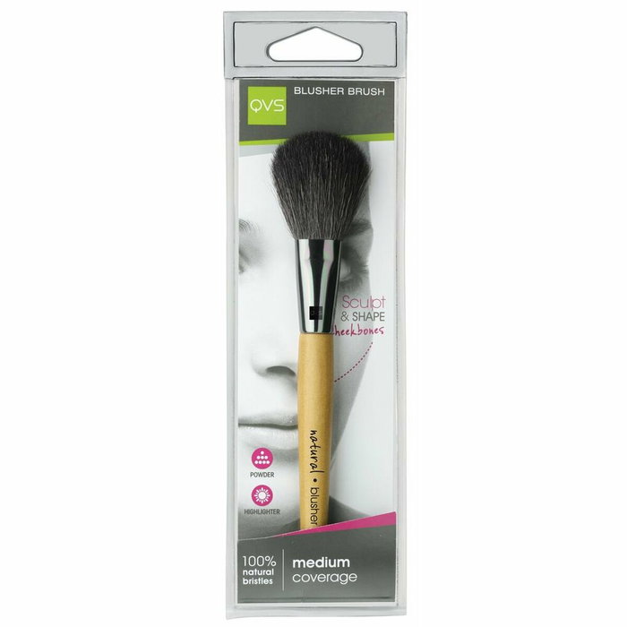 QVS Pinceau à Fard Définition & Highlight en Poils Naturels