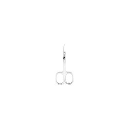 QVS Tijeras Curvas, Ciseaux à Cuticules Extra-Fins en Acier Inoxidable, Conception Courbée et Précise pour Soins des Ongles