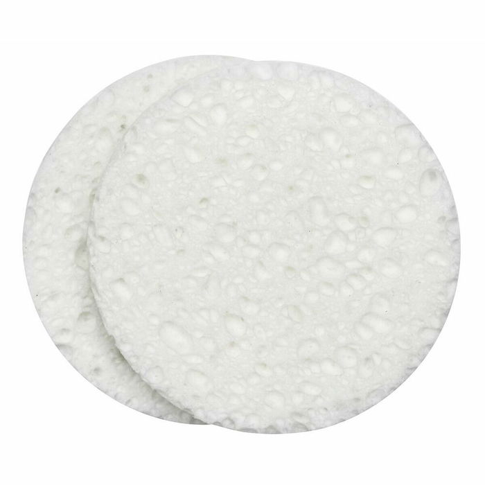 Éponge Faciale QVS 2523516 Cellulose Blanc (2 uds) Éponge Faciale QVS 2523516 Cellulose Blanc (2 uds)
