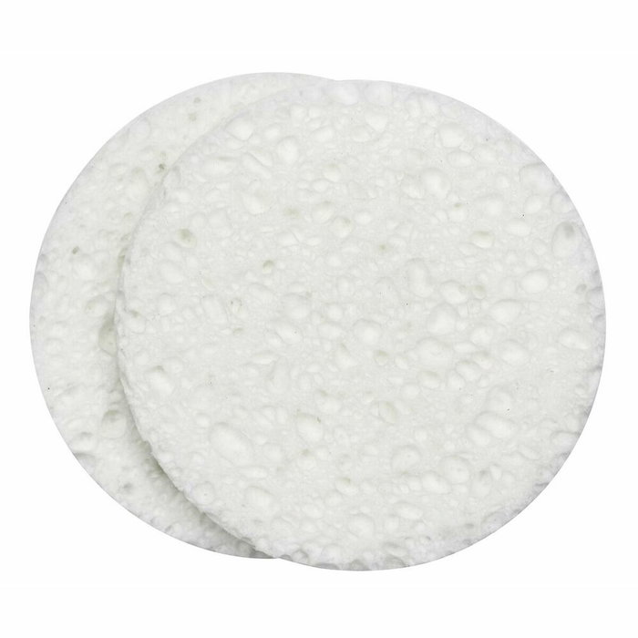 Éponge Faciale QVS 2523516 Cellulose Blanc (2 uds) Éponge Faciale QVS 2523516 Cellulose Blanc (2 uds)