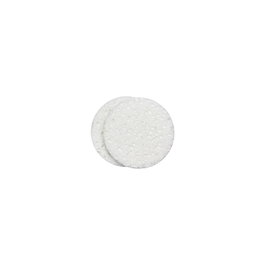 QVS 2 éponges faciales en cellulose naturelle - Pour peaux sensibles - Nettoyage doux profond contre impuretés et brillance