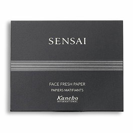 Kanebo Face Fresh Paper - Papier absorbant pour le visage, absorbe l'excès de sébum sans altérer le maquillage, papier ultra-fin au lin japonais Tosawashi