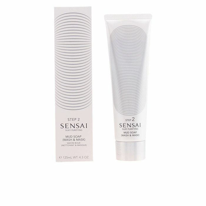 Sensai Silky Purifying Mud Soap Wash & Mask 125 ml