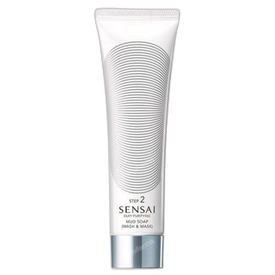 Sensai Silky Purifying Mud Soap Wash & Mask 125 ml