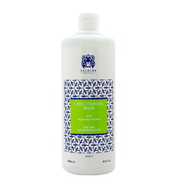 Valquer Après-shampoing revitalisant avec kératine végétale, 1000 mL, pour cheveux secs ou abîmés, démêlant et brillant