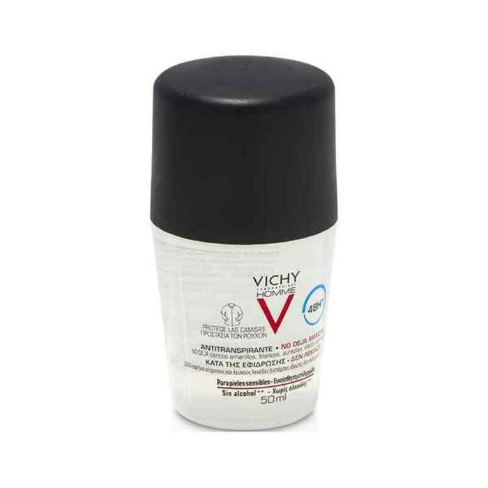 Vichy Homme Déodorant Anti-transpirant Roll-on 48h 50 ml