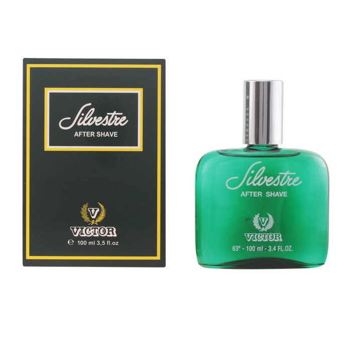 Victor Eau de Cologne Aftershave Silvestre 100 ml, Lotion Après-Rasage Naturelle aux Notes Boisées et Fraîches, Flacon 100 mL Victor Eau de Cologne Aftershave Silvestre 100 ml, Lotion Après-Rasage Naturelle aux Notes Boisées et Fraîches, Flacon 100 mL