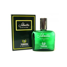 Victor Silvestre Eau de Cologne Vaporisateur 100 ml, Fraîcheur Verte Classique pour Homme - Notes Lavande, Bergamote, Cèdre, Musc