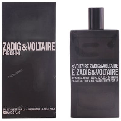 Zadig & Voltaire This Is Him! Eau de Toilette 100 ml Zadig & Voltaire This Is Him! Eau de Toilette 100 ml