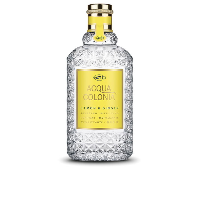 4711 ACQUA COLONIA Lemon & Ginger Eau de Cologne Vaporisateur 170 ml Parfum Unisexe aux Notes de Citron et Gingembre 4711 ACQUA COLONIA Lemon & Ginger Eau de Cologne Vaporisateur 170 ml Parfum Unisexe aux Notes de Citron et Gingembre