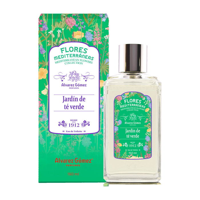 Alvarez Gomez EAU DE TOILETTE FLEURS MÉDITERRANÉES Jardin Thé Vert Vaporisateur 150 ml Alvarez Gomez EAU DE TOILETTE FLEURS MÉDITERRANÉES Jardin Thé Vert Vaporisateur 150 ml