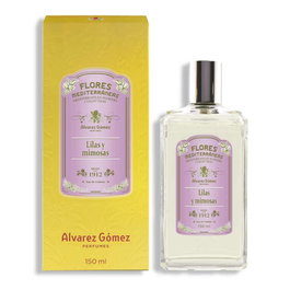 Álvarez Gómez Flores Mediterráneas Lilas Y Mimosas Eau de Toilette - Parfum floral féminin aux notes de lilas, mimosa, jasmin et musc