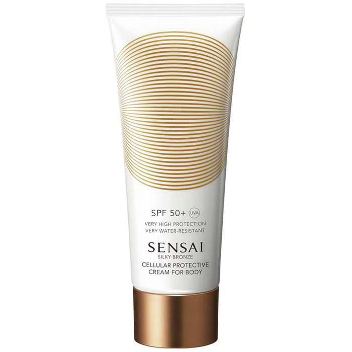 Sensai Silky Bronze Body Crème SPF50+ 150ml - Crème Corporelle Bronzante Hydratante et Protectrice Sensai Silky Bronze Body Crème SPF50+ 150ml - Crème Corporelle Bronzante Hydratante et Protectrice