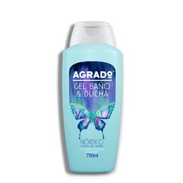 Agrado Gel Douche et Bain Nordique 750 ml – Hydratant pH Neutre