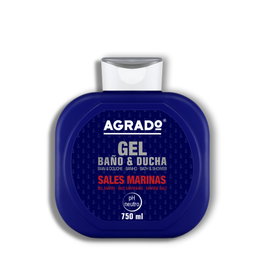 Agrado Gel de bain aux sels marins 750 ml