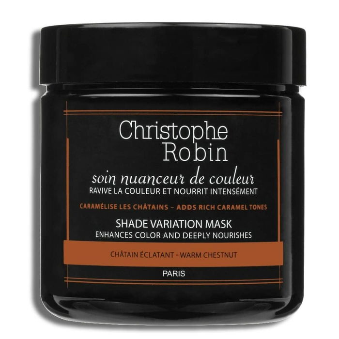 Masque avec des pigments de couleur Christophe Robin Warm Chestnut 250 ml Masque avec des pigments de couleur Christophe Robin Warm Chestnut 250 ml