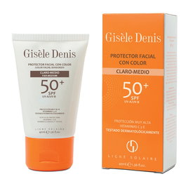 G.Denis Protector Facial Color Claro-Med