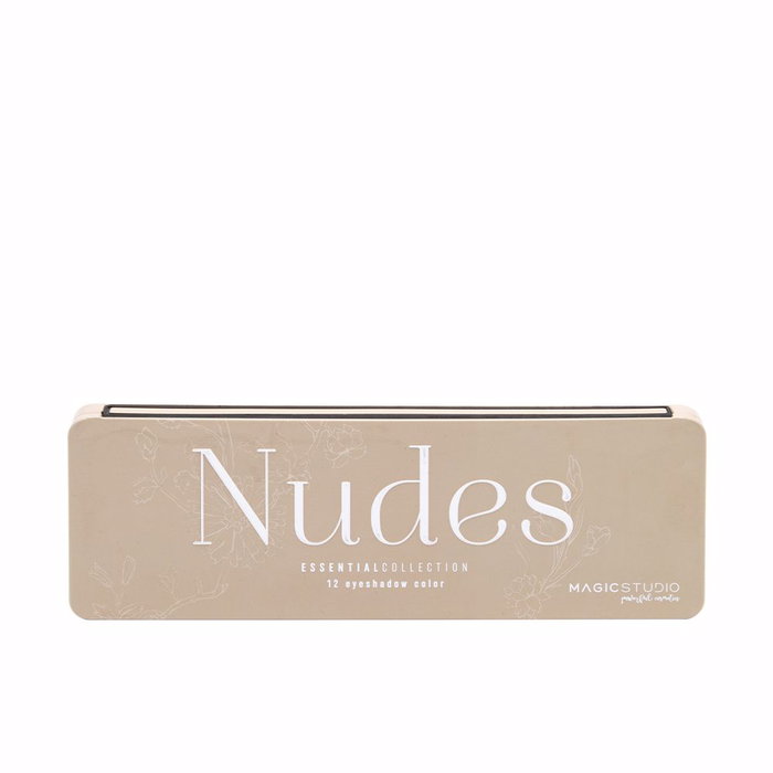 Magic Studio Palette de Fards à Paupières 24 Nuances Mates et Lumineuses #Nudes