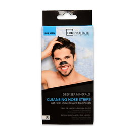 IDC Institute Tires nasales pour hommes aux minéraux de la mer Morte - Élimination des points noirs, purification des pores, soin du visage