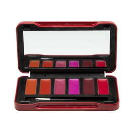 Idc Magic Studio Pure 6 Palette de Couleurs à Lèvres - Palette de 6 Fards à Lèvres et Rouges à Lèvres pour Maquillage