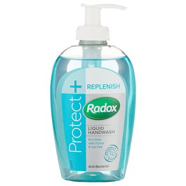 Radox Gel Antibactérien Lavant Mains Protecteur 250 ml - Nettoyage et Protection des Mains