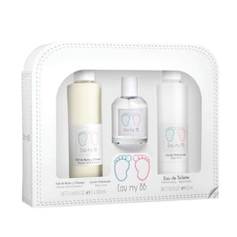 Air-Val Set Coffret Parfum My Baby Eau de Toilette 60 ml + Gel Douche 200 ml + Lait Corporel 200 ml