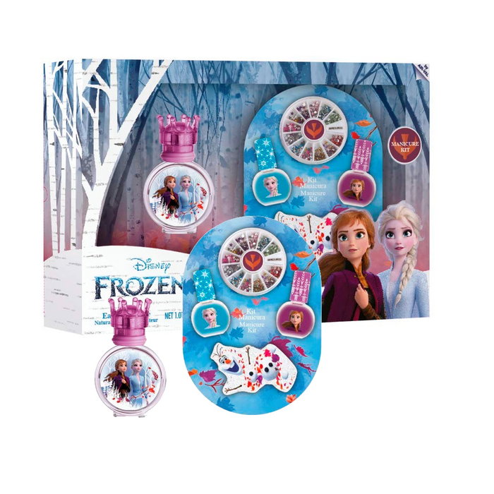 Air-Val Frozen II Eau de Toilette 100 ml avec Kit de Manucure Air-Val Frozen II Eau de Toilette 100 ml avec Kit de Manucure
