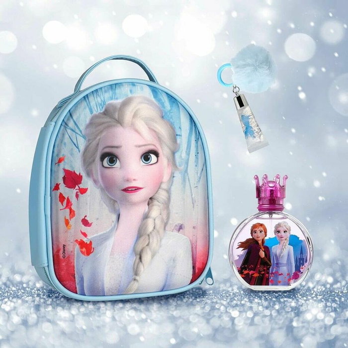 Frozen Coffret Nécéssité La Reine des Neiges Anna & Elsa: Eau de Toilette 100ml + Gloss à lèvres, 2 pcs pour Femme