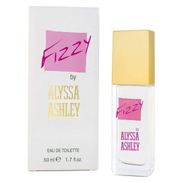 Alyssa Ashley Fizzy - Eau de Toilette Vaporisateur pour Femme, Floral, Notes de Coriandre, Bergamote, Jasmin, Ylang-Ylang et Vanille, 50 ml