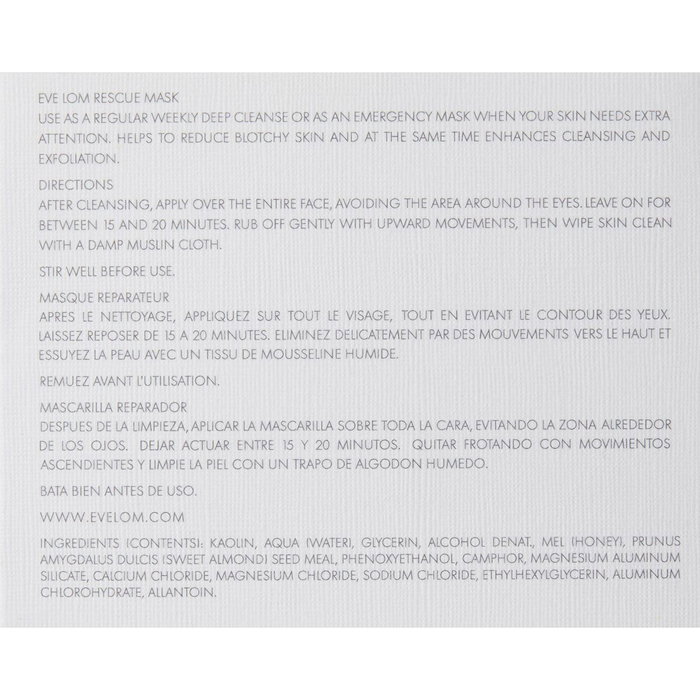 Masque nettoyant et régénérant Eve Lom 0028_7880