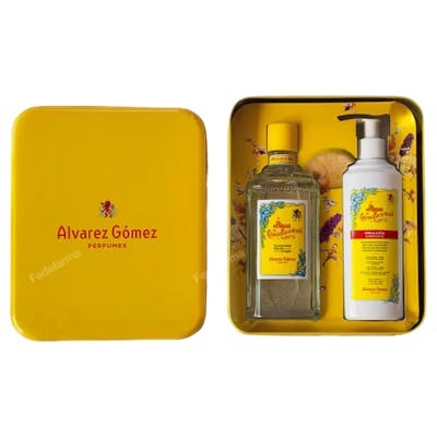 Alvarez Gomez Coffret Eau de Cologne Concentrée 300 ml + Émulsion 280 ml