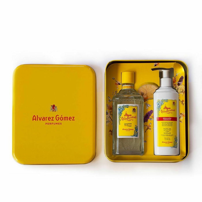 Alvarez Gomez Coffret Eau de Cologne Concentrée 300 ml + Émulsion 280 ml