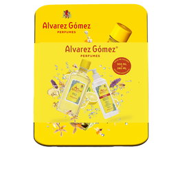 Alvarez Gomez - Coffret Cadeau Eau de Cologne Concentrée, 300 ml + Emulsion 280 ml, Fraîcheur Méditerranéenne, Parfum Homme ou Femme