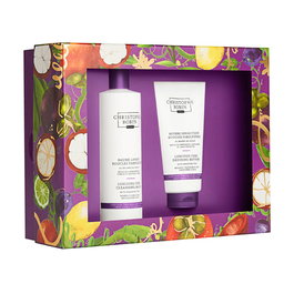 Christophe Robin Coffret Curl Ritual - Balsamique Nettoyant & Beurre Définisseur à la Noix de Kokum pour Cheveux Bouclés et Frisés - Soin Hydratant et Anti-Frizz