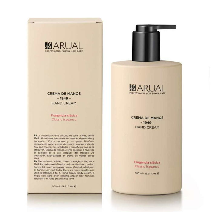 Lotion mains Arual Fragancia Clásica 500 ml Lotion mains Arual Fragancia Clásica 500 ml