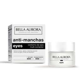 Bella Aurora EYES Crème Contour des Yeux Multifonctionnelle 15 ml - Anti-poches, Anti-cernes, Anti-rides