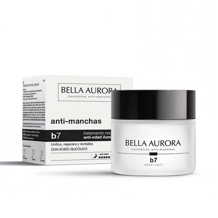 Bella Aurora Soin Nuit Anti-Taches Régénérant Éclaircissant 50 ml Bella Aurora Soin Nuit Anti-Taches Régénérant Éclaircissant 50 ml