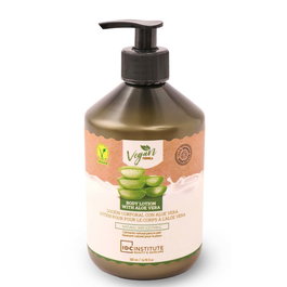 Idc Lotion pour le Corps à l'Aloe Vera 500 mL - Crème Hydratante et Apaisante Vegan pour une Peau Saine