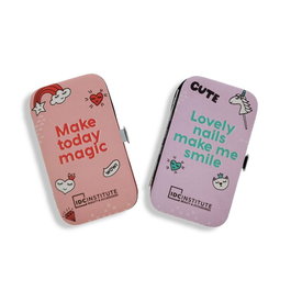 Idc Institute - Coffret Manucure Complet avec 12 Pièces pour Soins des Ongles Professionnels à Domicile