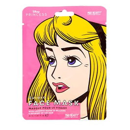 MAD BEAUTY Masque Facial Disney Pop Princess Aurora 25 ml - Soin Hydratant et Éclat pour la Peau