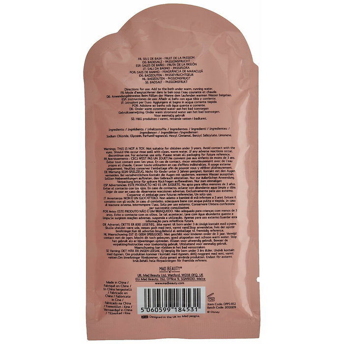 Sels de bain Mad Beauty 80 g Fruit de la Passion Sels de bain Mad Beauty 80 g Fruit de la Passion