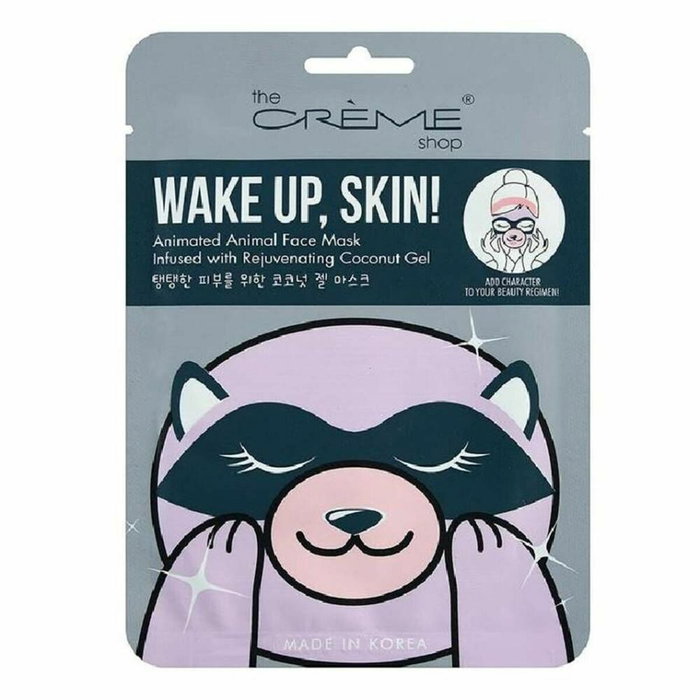 Masque facial The Crème Shop Wake Up, Skin! Raccoon (25 g) Masque facial The Crème Shop Wake Up, Skin! Raccoon (25 g)