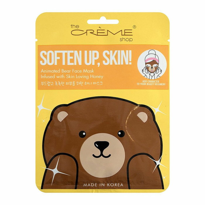 Masque facial The Crème Shop Soften Up, Skin! Bear (25 g) Masque facial The Crème Shop Soften Up, Skin! Bear (25 g)