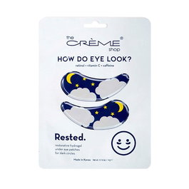 The Creme Shop Parches De Hidrogel Ojos - Soin Contour des Yeux Hydratant et Raffermissant aux Parches Hydrogel Anti-Cernes avec Retinol, Vitamine C et Caféine