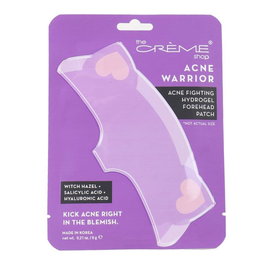 The Creme Shop Patchs Hydrogel Visage Contre l'Acné - Acide Salicylique, Hamamélis, Acide Hyaluronique - Pour une Peau Claire et Hydratée