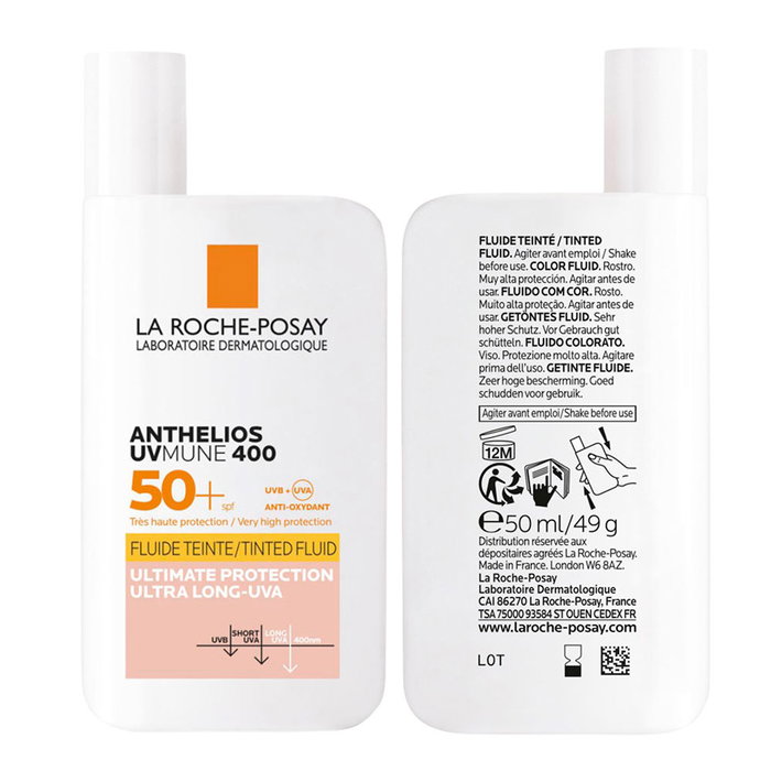 La Roche Posay ANTHELIOS UVMUNE 400 Fluide Teinté Invisible SPF 50+ 50 ml