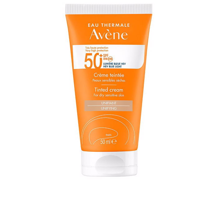 Avène Crème Solaire Haute Protection Colorante SPF50+ 50 ml Unifie le Teint Avène Crème Solaire Haute Protection Colorante SPF50+ 50 ml Unifie le Teint