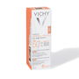 Vichy CAPITAL SOLEIL UV AGE Fluide Solaire Quotidien Teinte Claire SPF 50+ 40 ml - Protection Anti-Âge et Anti-Pollution pour Tous Types de Peaux