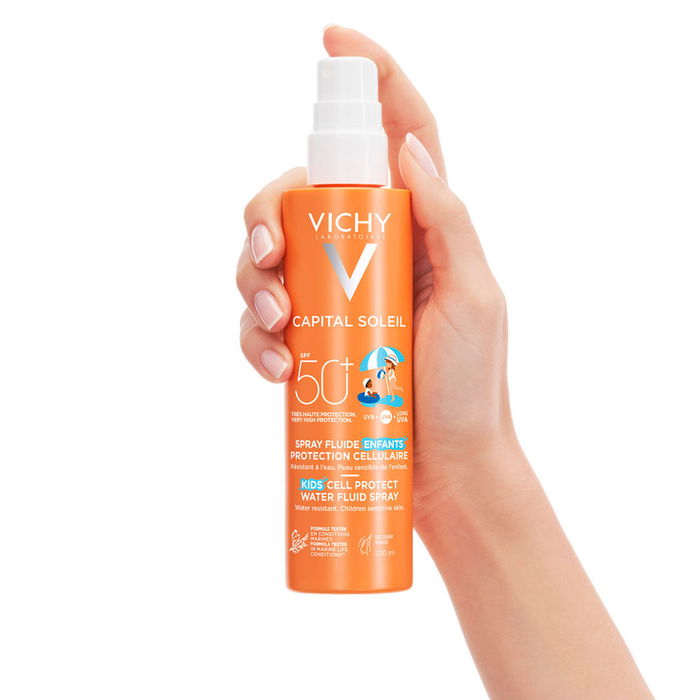 Vichy CAPITAL SOLEIL Spray Cell Protect Enfant SPF 50+ 200 ml Vichy CAPITAL SOLEIL Spray Cell Protect Enfant SPF 50+ 200 ml